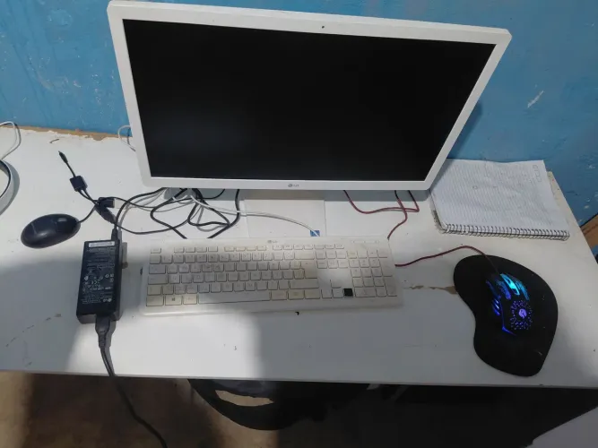 Pc completo com mouse gamer