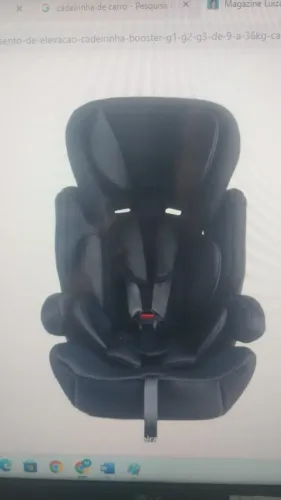 Cadeirinha infantil para carro