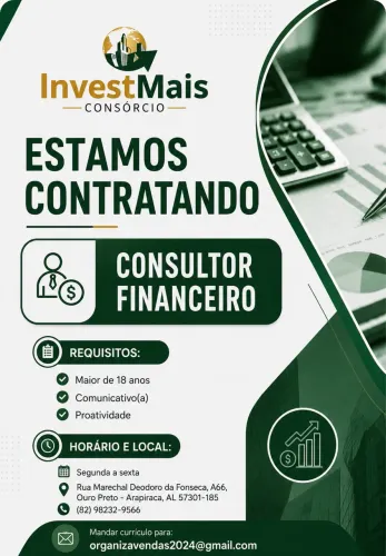 VAGA DE EMPREGO PARA VENDEDOR 