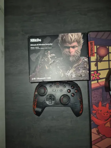 Controle 8bitDo ultimate 2c black myth wukong