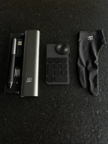 Kit Profissional XP-Pen (Controle AC19 + Caneta PA2 + Estojo + Pontas) - Preço Negociável 