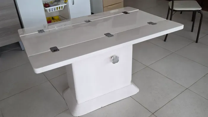 Mesa Fibra dobrável náutica