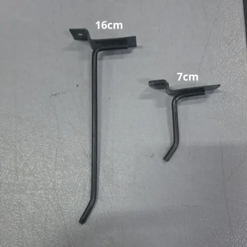 Gancho para Painel Canelado para loja comércio 7cm ou 16cm