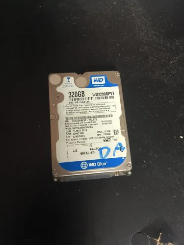 Vendo esse HD de 320GB retirada em Águas lindas