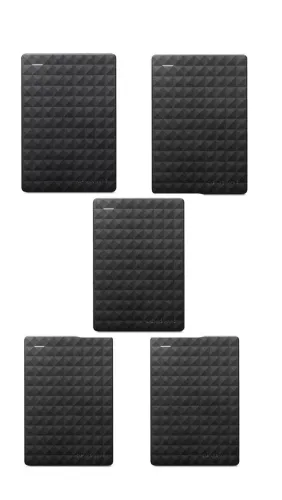 5 HDs externo SEAGATE - 4TB