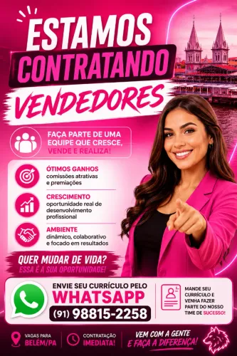 ESTAMOS CONTRATANDO VENDEDORES