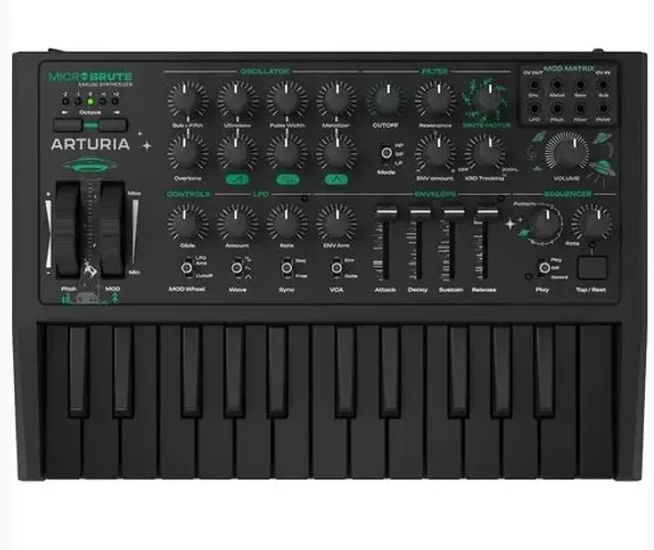 Teclado Arturia MicroBrute UFO Sintetizador analógico