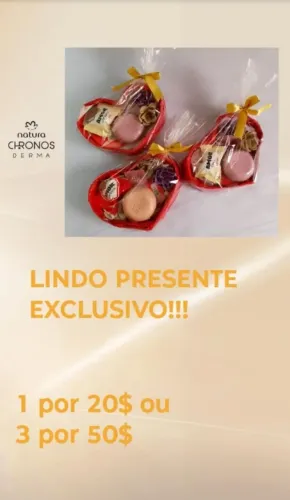 LINDO PRESENTE NATURA