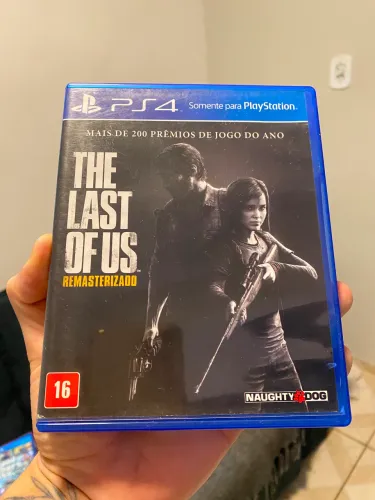 Jogo THE LAST OF US REMASTERIZADO PS4 Mídia Física Original  Jogo em EXCELENTE ESTADO