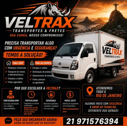 VelTrax - Fretes e Mudanças
