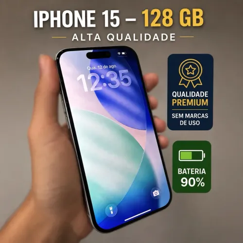 iPhone 15 - Qualidade Premium