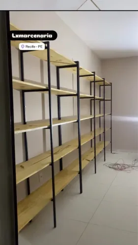 Estante industrial para seu comércio 