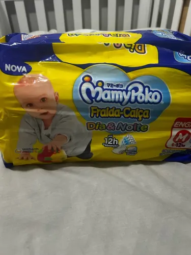 3 pacotes de Fraldas Mamy Poko TAM M (102 fraldas)