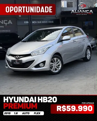 Hyundai HB20 Premium 1.6 Flex 16V Aut. 2015