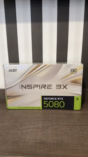 GeForce RTX 5080 Msi Inspire 3x 16Gb (Nova Lacrada)