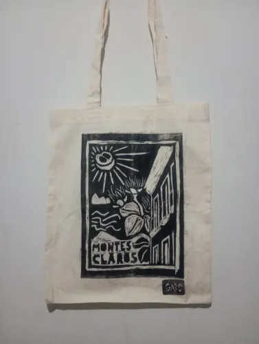 Ecobag Xilogravura Montes Claros