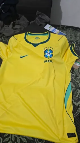 Camisa Brasil Nike I 2026/27 Torcedor Pro Masculina