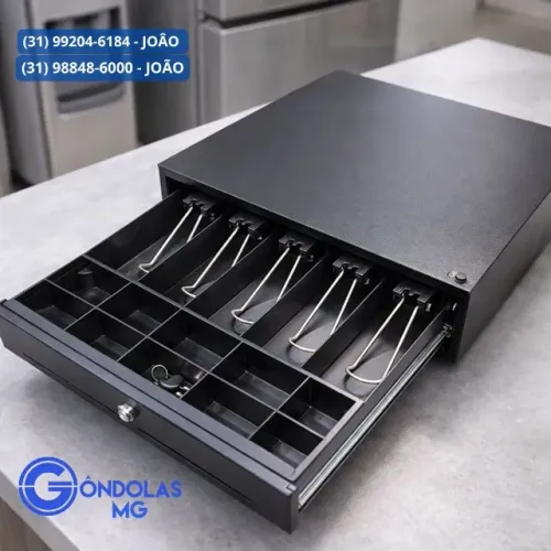 Gaveta de Dinheiro Comercial - Pronta entrega