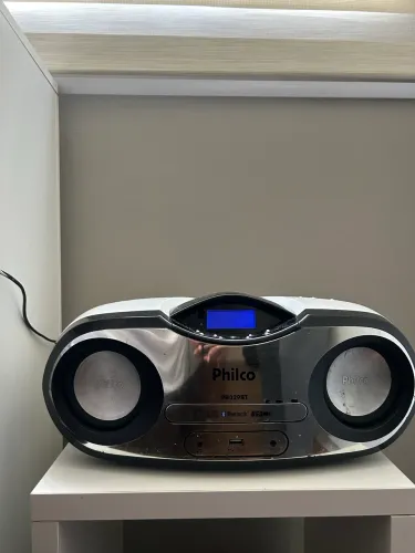 Rádio Boombox Philco Pb329bt Bluetooth Branco USADO
