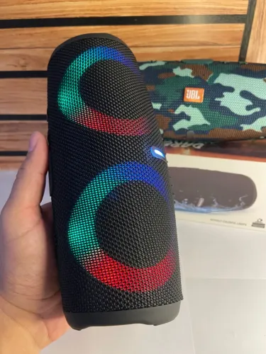 Caixa de Som Bluetooth Charge 5 Led RGB varias cores an10