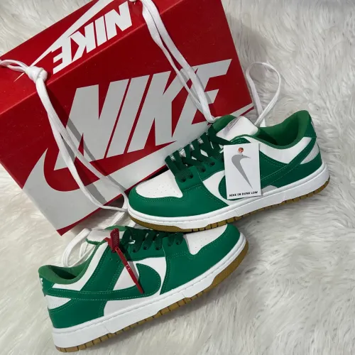 Dunk verde branco