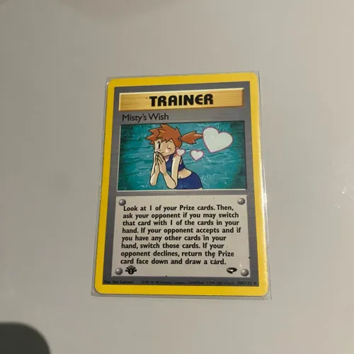 Carta Pokémon 1 edição
