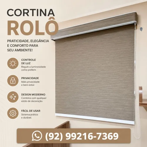 Cortina rolo *