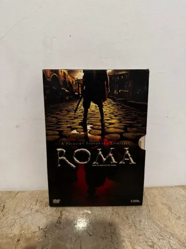 DVD: Roma A Primeira Temporada Completa Com Luva - Excelente Estado De Colecionador