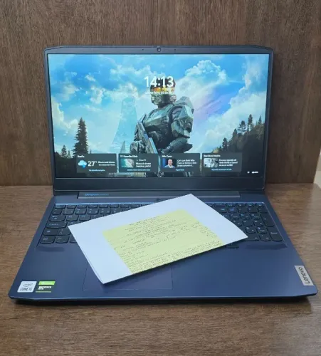 Lenovo Gamer 3i Impecável, Ac Cart,IPS,i5H 10ª, GTX 1650Ti,16GB, SSD Nvme 1,2TB, Wi-Fi 6