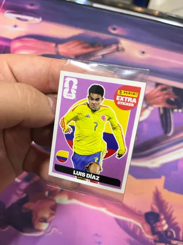 Figurinha Luís Diaz Regular Extra Sticker Copa do Mundo 2026 Original Panini 