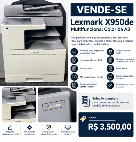 Impressora Lexmarx