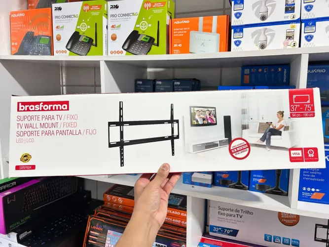 Suporte Ultra Slim para Tv de 37 - 75 Polegadas