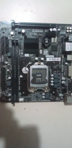 Placa mãe gigabyte h110m sucata