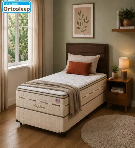 Cama solteiro sleep pocket