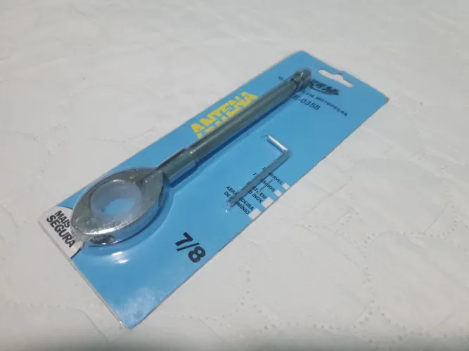 Corta pipa para moto, antena corta pipa dobrável