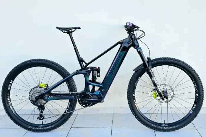 E-Bike Sense Exalt E-Trail AL Evo 2024 45km/h Tam M - Shimano SLX 12v Magura Fox DT Swiss