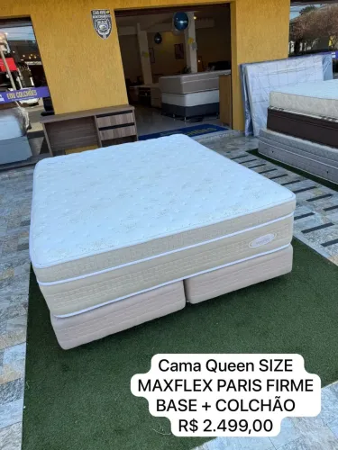 Conjunto Queen MAXFLEX SEMINOVO TOP - Entrego HOJE