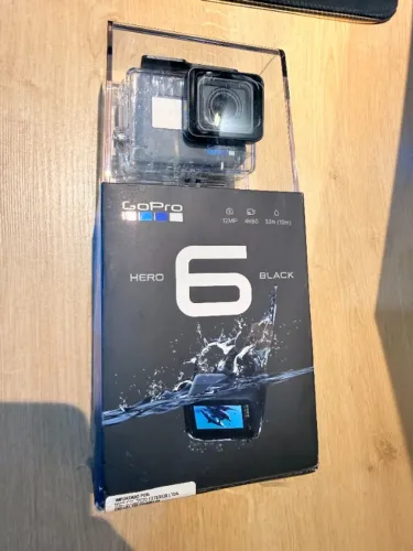 Gopro Hero 6 Black + Kit Mega Completo de Acessórios - Oportunidade