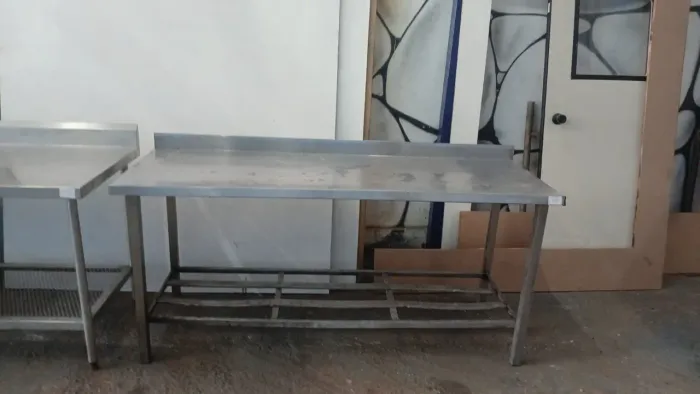 Mesa de aço inox 