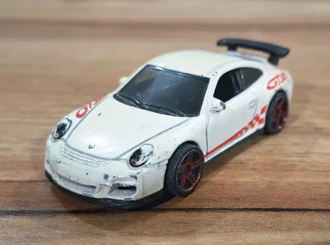 Hot Wheels Porsche 911 GT3 RS - HW New Models Series 2011 (Loose c/ Detalhes)