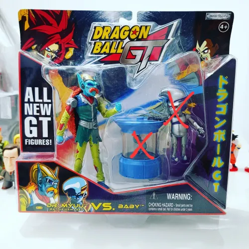 Action Figure Dr Myuu Jakks Pacific Original Dragon Ball GT Com Caixa
