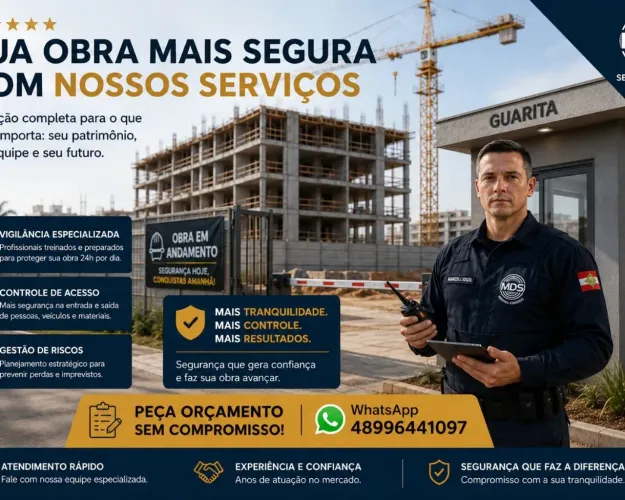 Segurança para obras,festas e eventos 