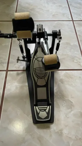 Pedal Duplo Bumbo Bateria