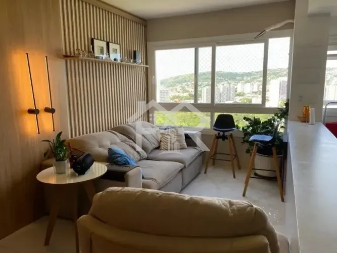 Apartamento 2 dormitórios mobiliado para alugar no bairro Jardim do Salso em Porto Alegre