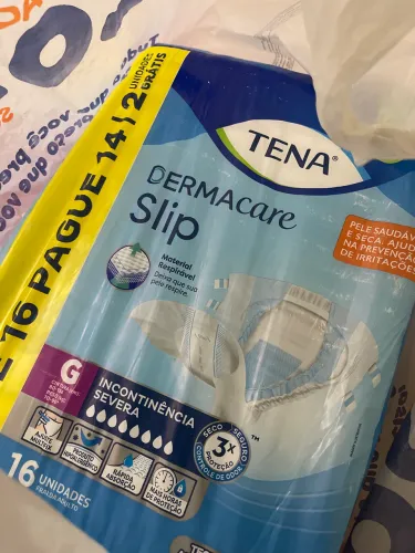 Fraudas geriátricas TAM G 16 unidades! Marca TENA