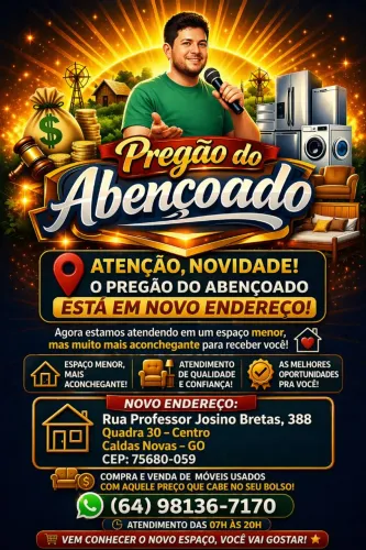 Estamos en novo endereço Pregão do Abençoado