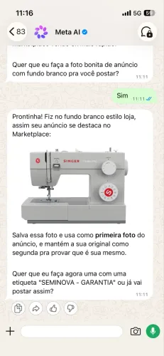 MÁQUINA DE COSTURA SINGER FACILITA PRO