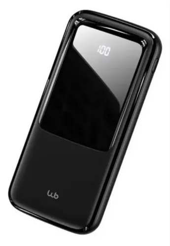 carregador portátil webookers 10000mah preto