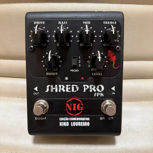 Pedal Nig Shred Pro Kiko Loureiro série limitada 