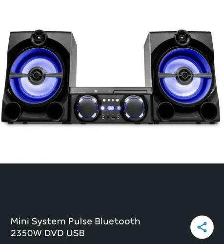 Aparelho de som Pulse 700 alta potência